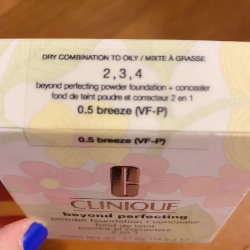 clinique beyond perfecting 0.5 breeze（VF